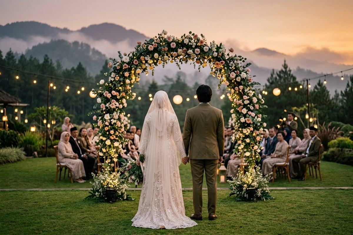 10 Venue Wedding Outdoor di Lembang Bandung Paling Romantis & Estetik (Karakter Cahaya, Kapasitas, & Tips Cuaca)